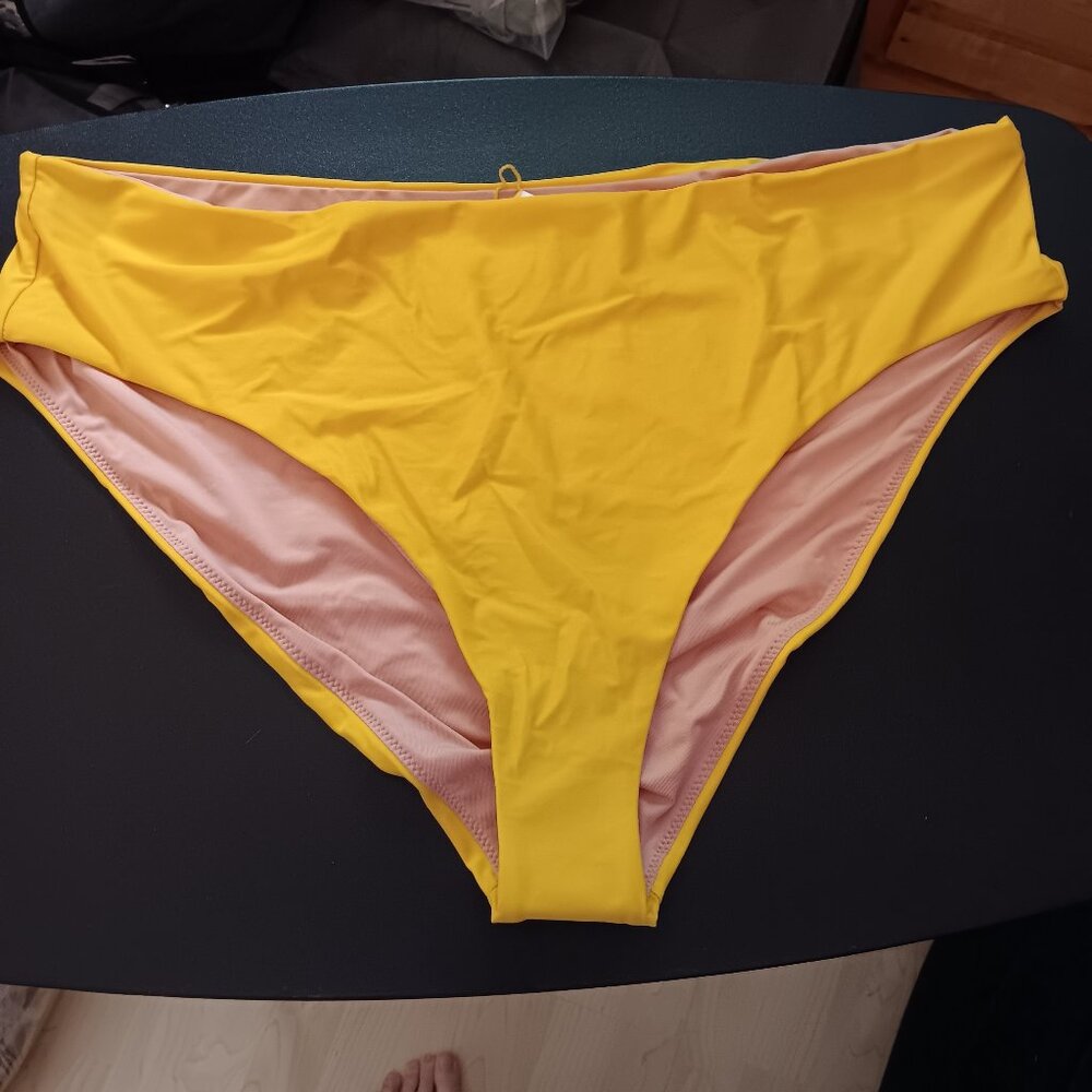 J Crew Women's High Rise Bikini Bottom BF178 3X  NWT